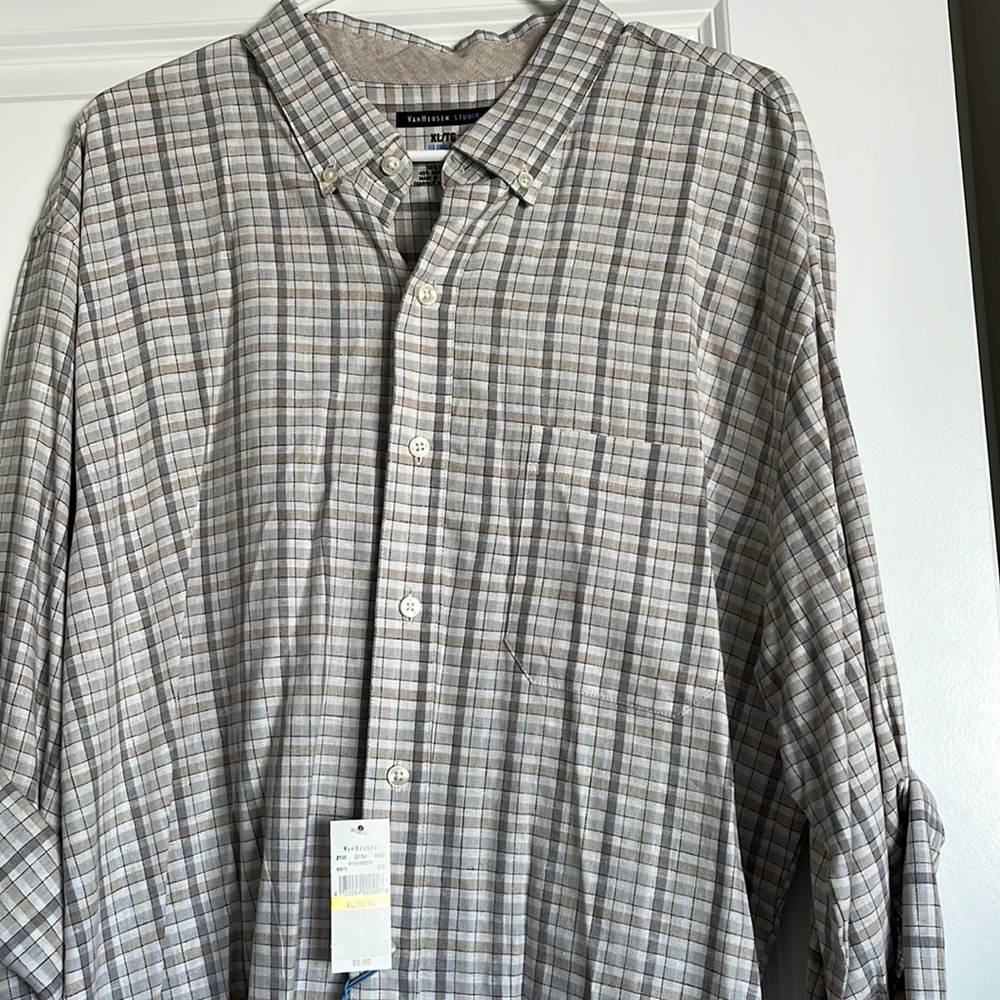 Van Heusen studio XL slim fit linen shirt